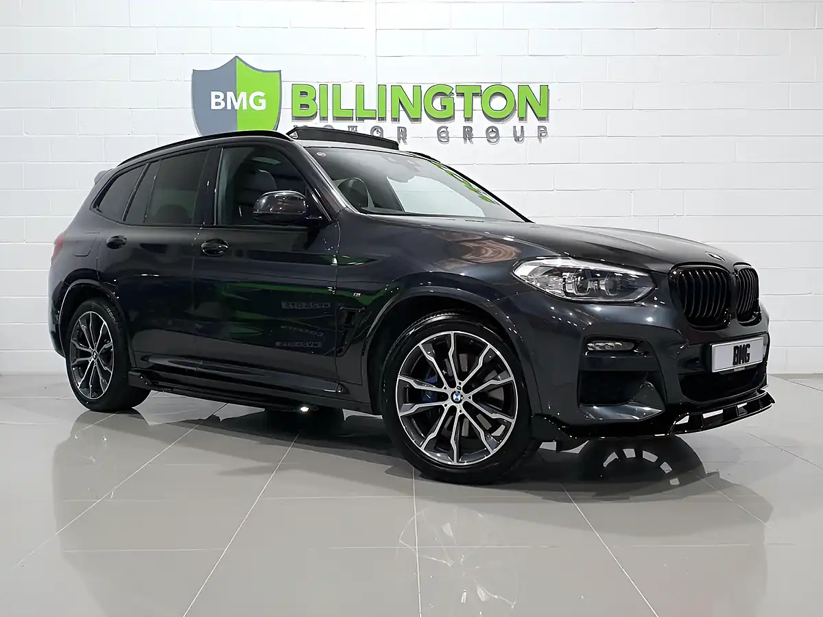 Used 2019 BMW X3 M Sport Grey - Front View