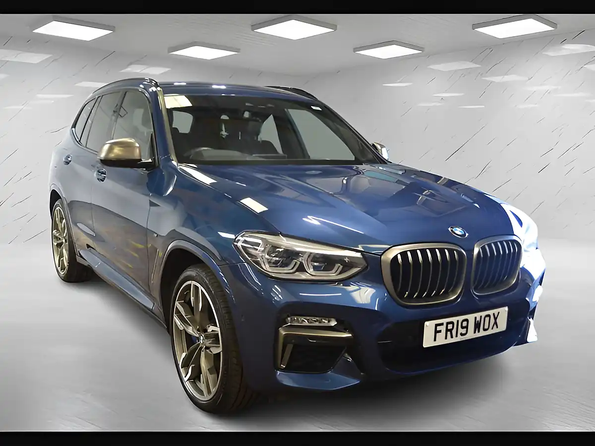 Used 2019 BMW X3 M Sport Phytonic Blue - Interior and Exterior details 4