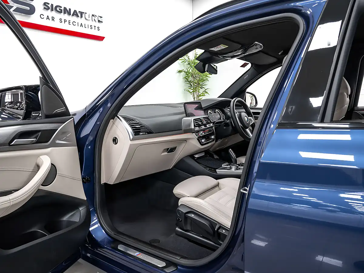 Used 2019 BMW X3 M Sport Phytonic Blue - Interior and Exterior details 11