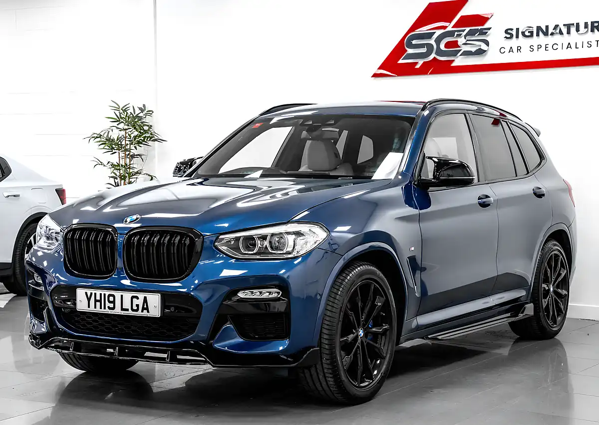 Used 2019 BMW X3 M Sport Phytonic Blue - Interior and Exterior details 2