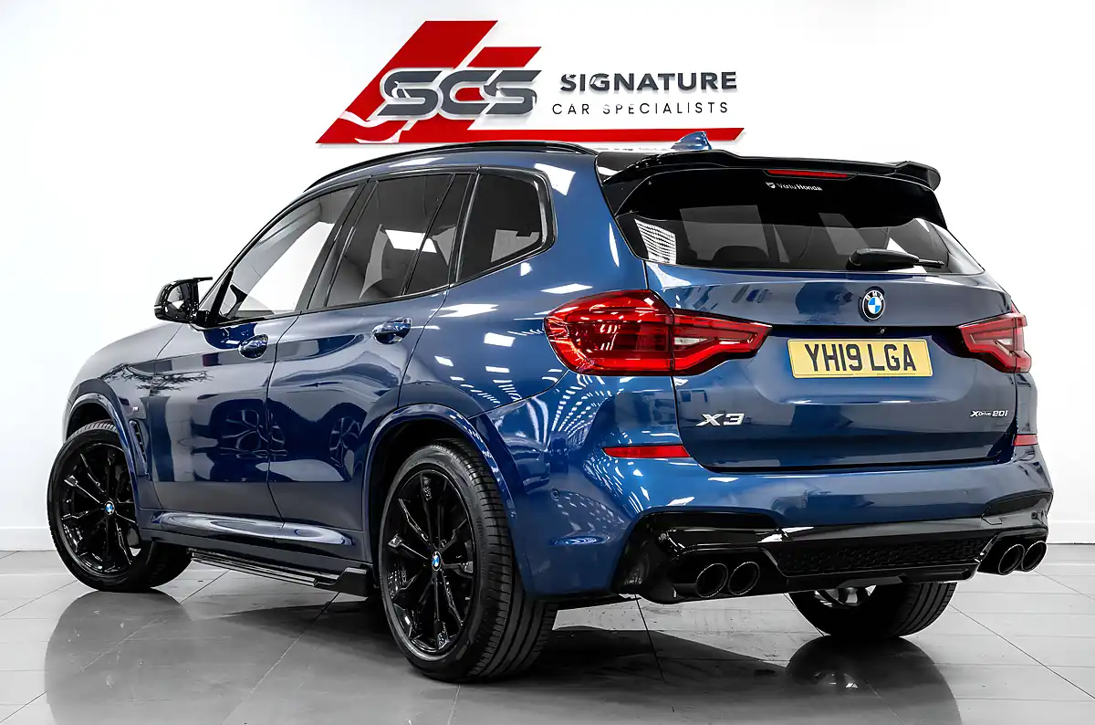 Used 2019 BMW X3 M Sport Phytonic Blue - Interior and Exterior details 4