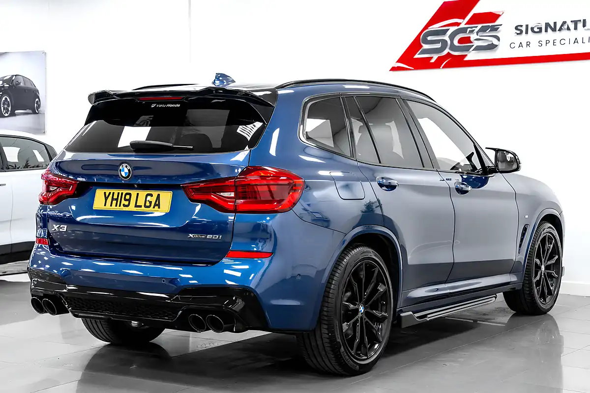Used 2019 BMW X3 M Sport Phytonic Blue - Interior and Exterior details 5