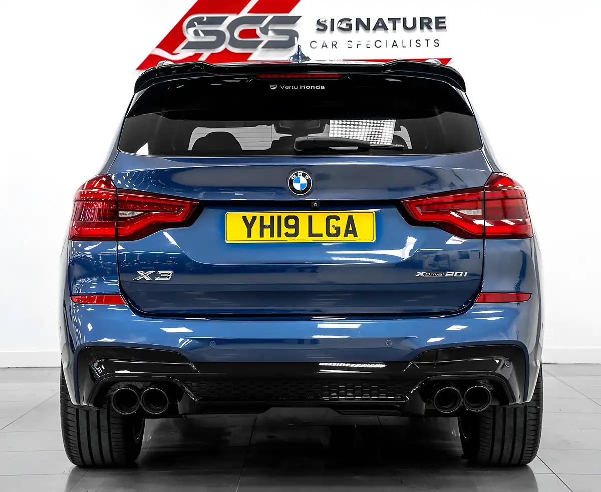 Used 2019 BMW X3 M Sport Phytonic Blue - Interior and Exterior details 7