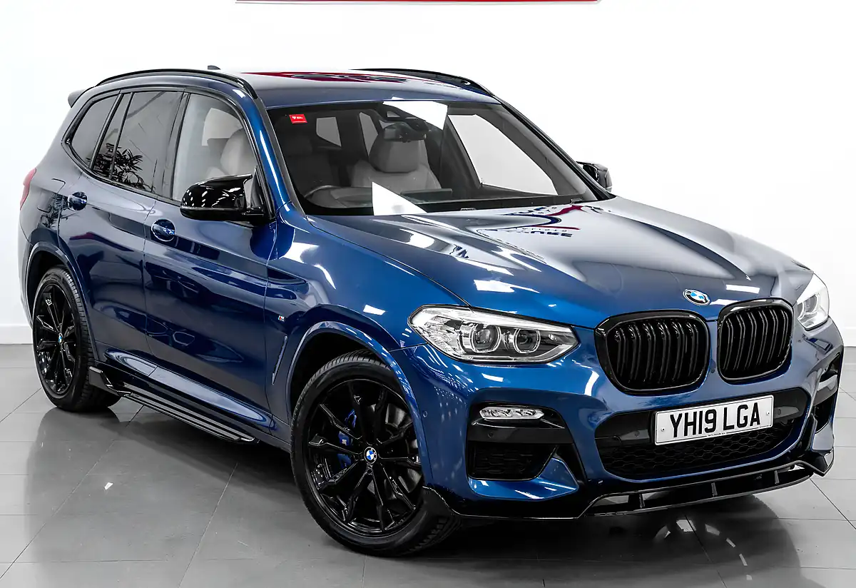 Used 2019 BMW X3 M Sport Phytonic Blue - Interior and Exterior details 8