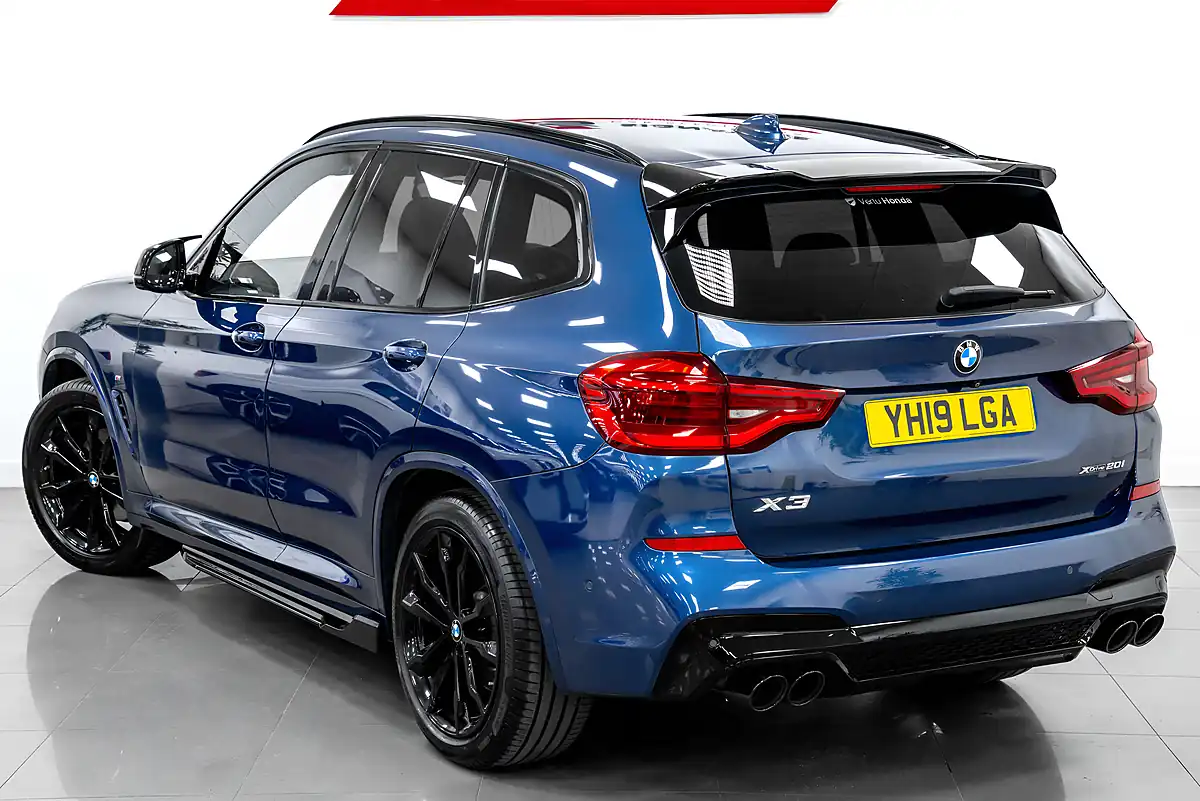 Used 2019 BMW X3 M Sport Phytonic Blue - Interior and Exterior details 9