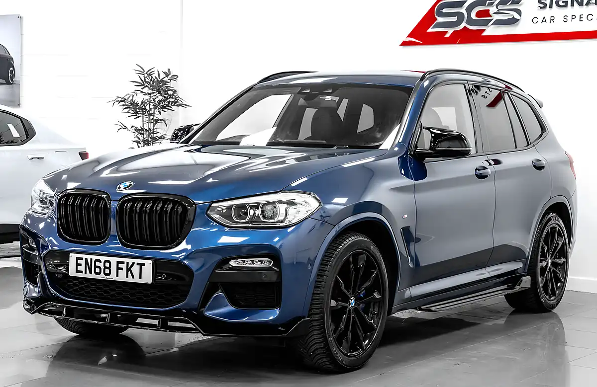 Used 2019 BMW X3 M Sport Phytonic Blue - Interior and Exterior details 2