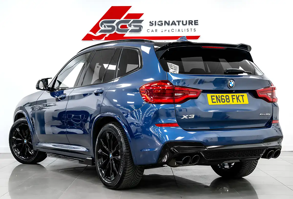 Used 2019 BMW X3 M Sport Phytonic Blue - Interior and Exterior details 4