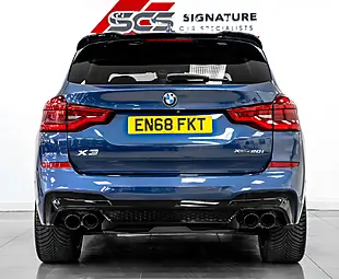 Used 2019 BMW X3 M Sport Phytonic Blue - Interior and Exterior details 7