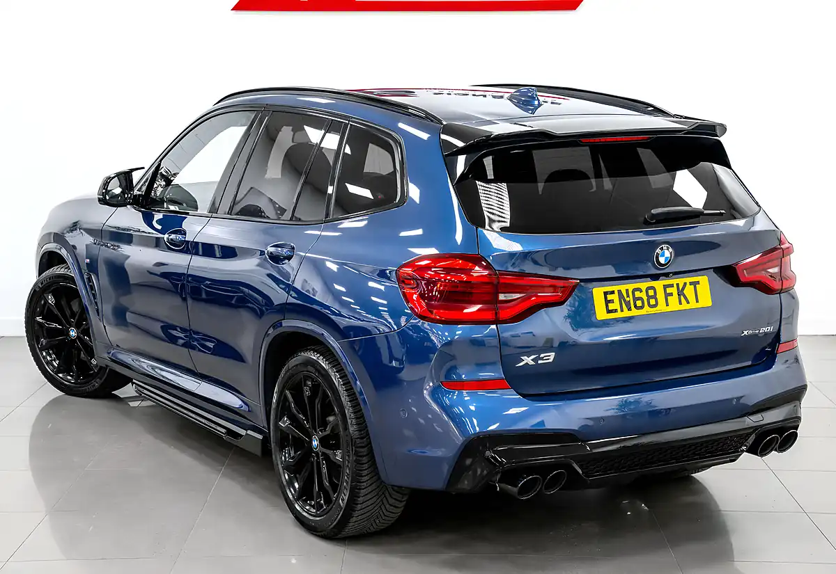 Used 2019 BMW X3 M Sport Phytonic Blue - Interior and Exterior details 9