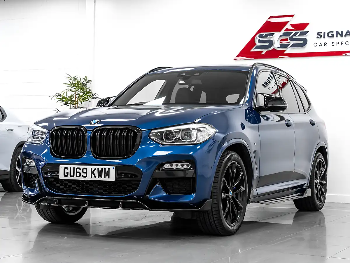 Used 2019 BMW X3 M Sport Phytonic Blue - Interior and Exterior details 2