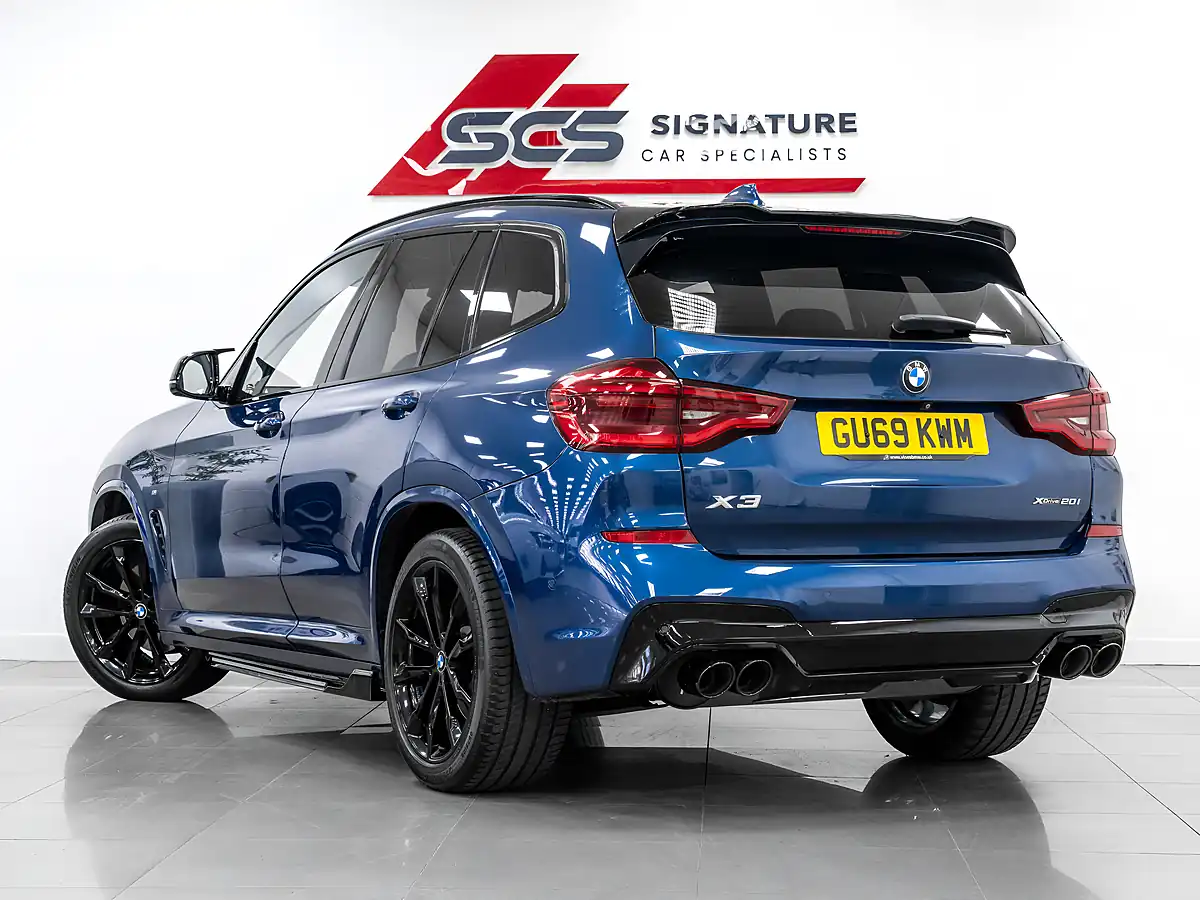 Used 2019 BMW X3 M Sport Phytonic Blue - Interior and Exterior details 4