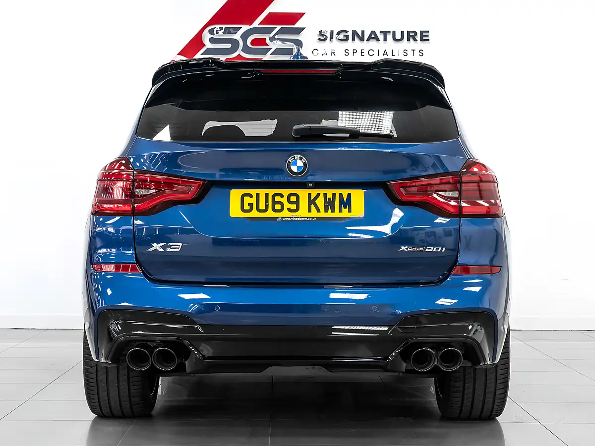 Used 2019 BMW X3 M Sport Phytonic Blue - Interior and Exterior details 7