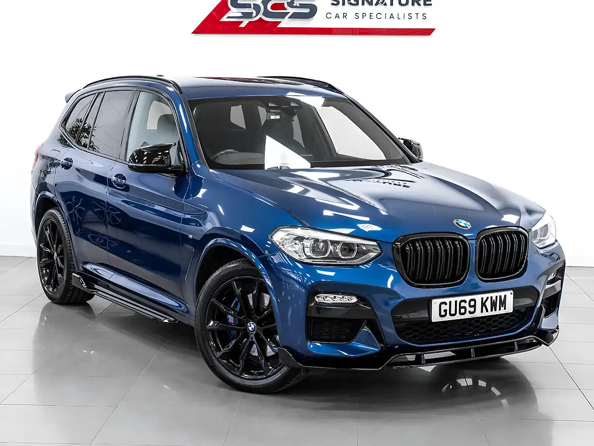 Used 2019 BMW X3 M Sport Phytonic Blue - Interior and Exterior details 8