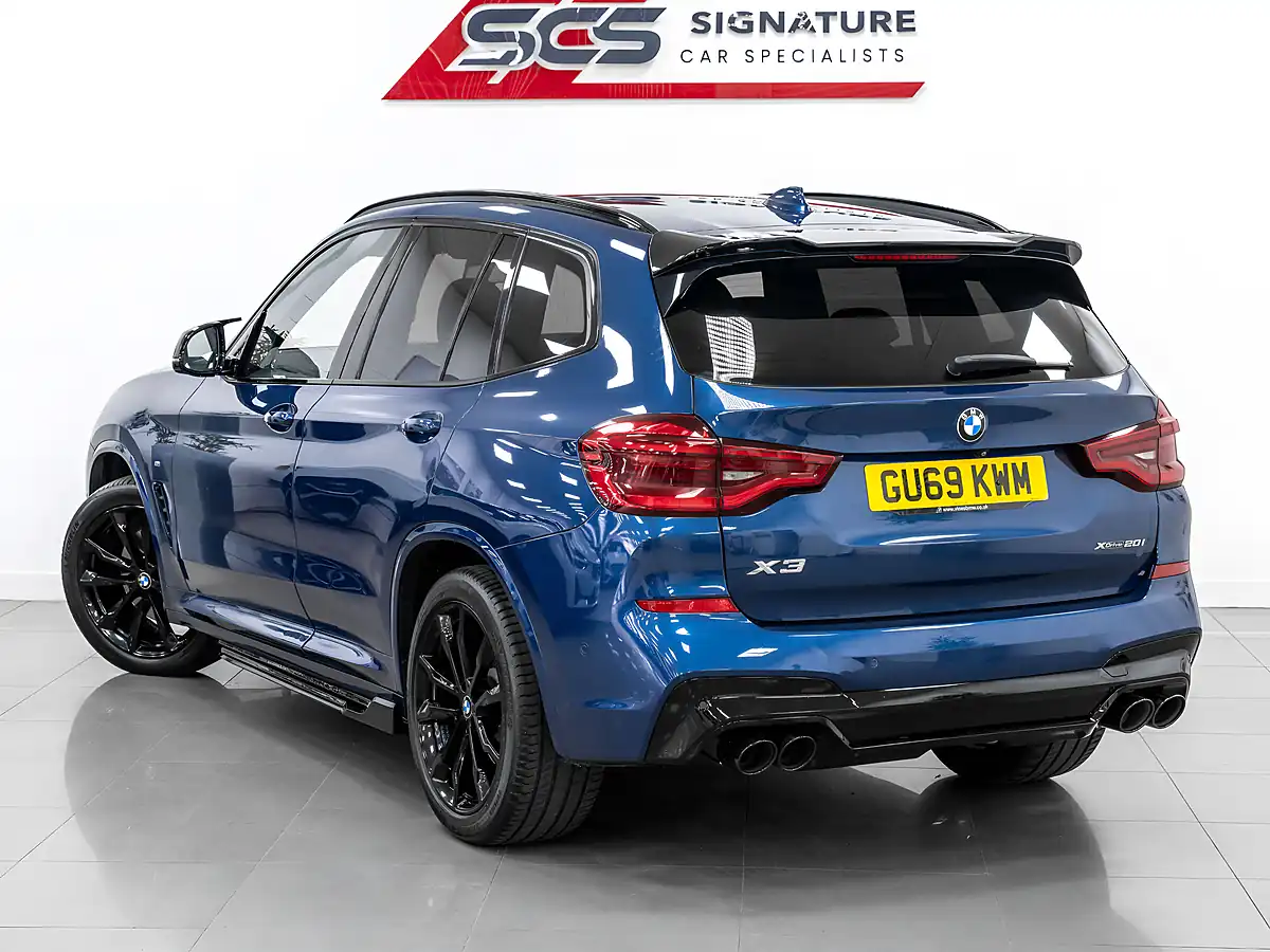 Used 2019 BMW X3 M Sport Phytonic Blue - Interior and Exterior details 9