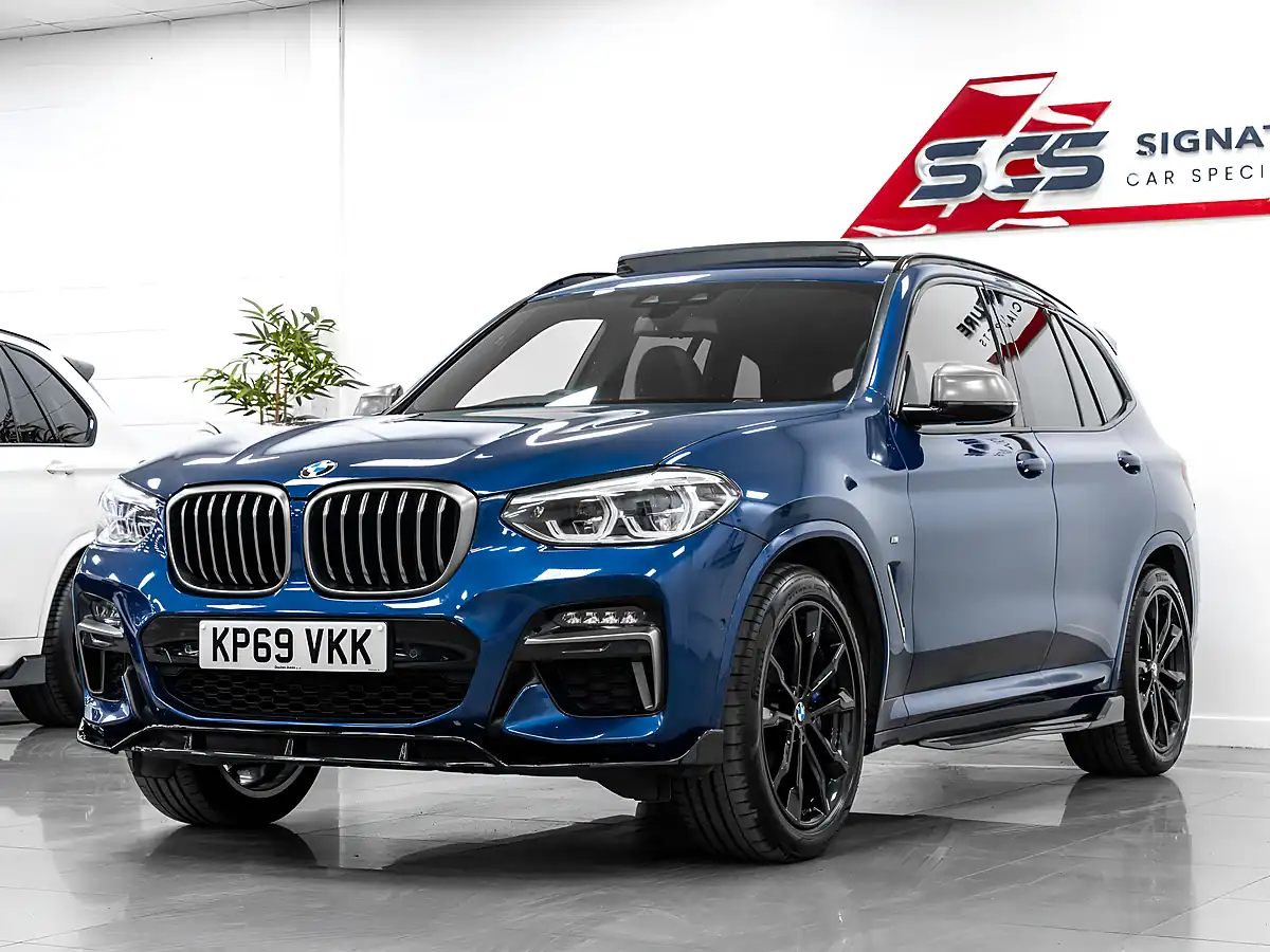 Used 2019 BMW X3 M Sport Phytonic Blue - Interior and Exterior details 2