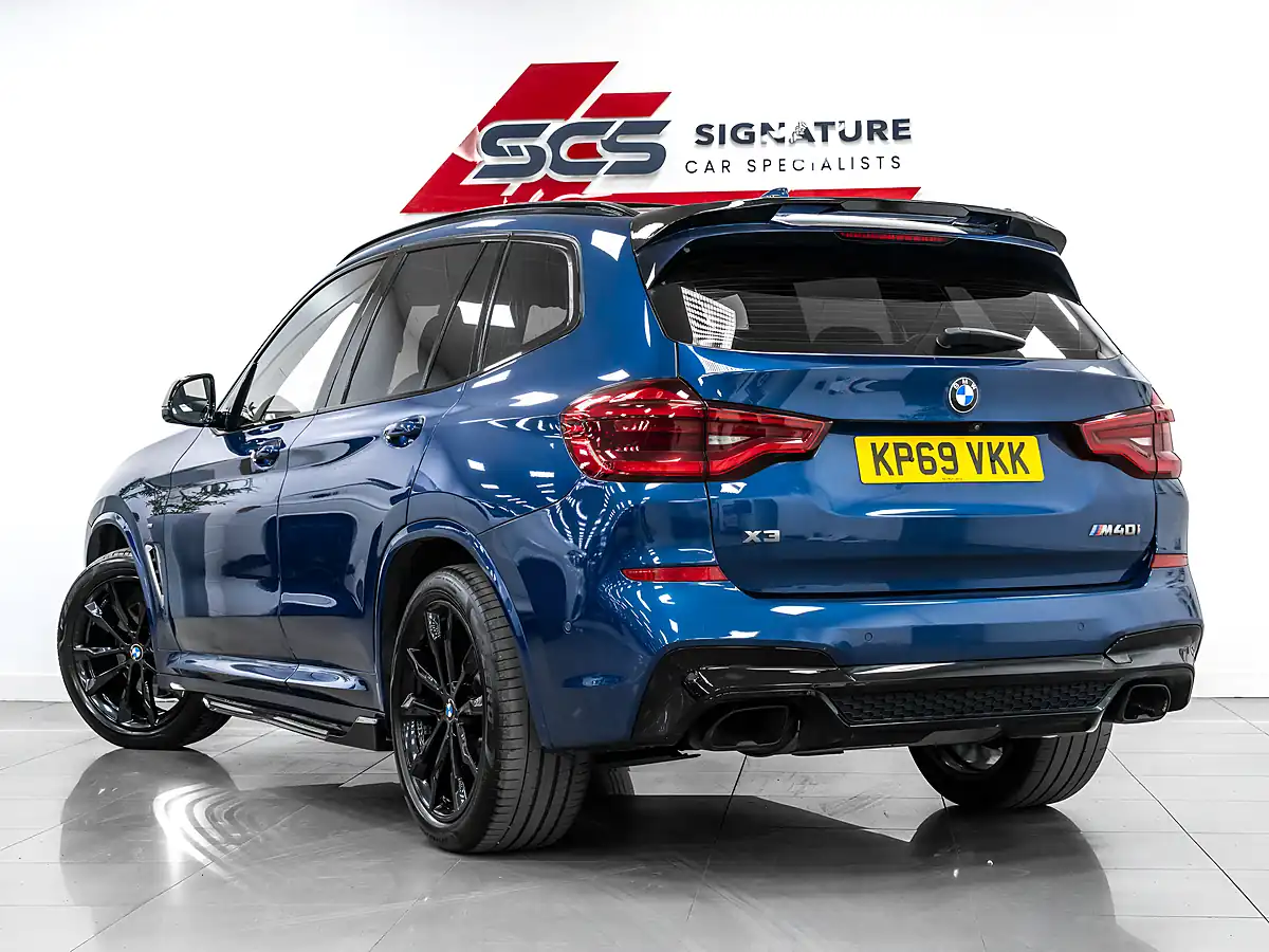 Used 2019 BMW X3 M Sport Phytonic Blue - Interior and Exterior details 4