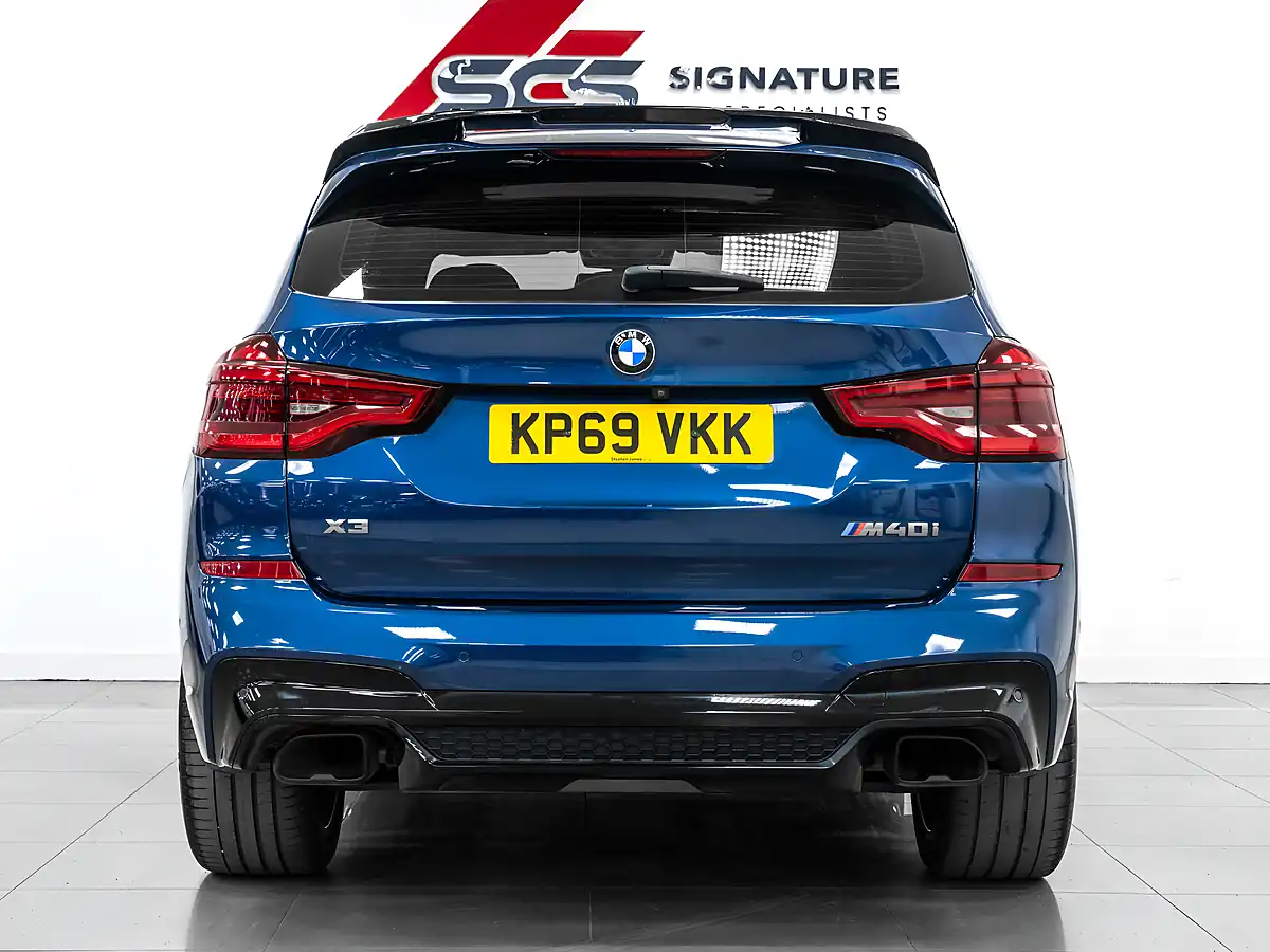 Used 2019 BMW X3 M Sport Phytonic Blue - Interior and Exterior details 7