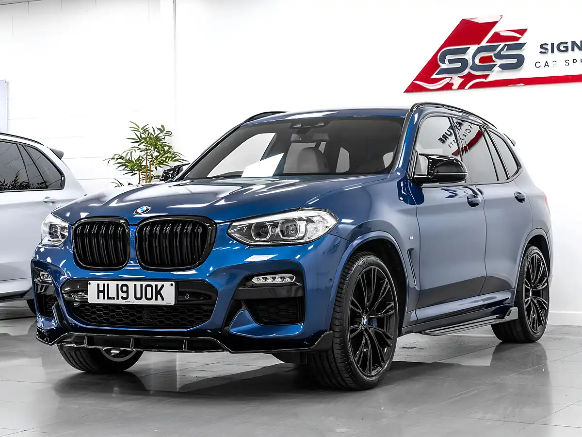 Used 2019 BMW X3 M Sport Phytonic Blue - Interior and Exterior details 2