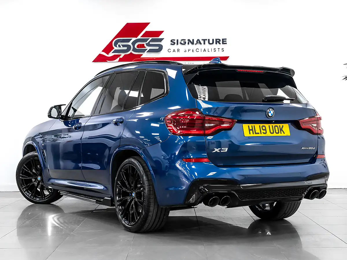 Used 2019 BMW X3 M Sport Phytonic Blue - Interior and Exterior details 4