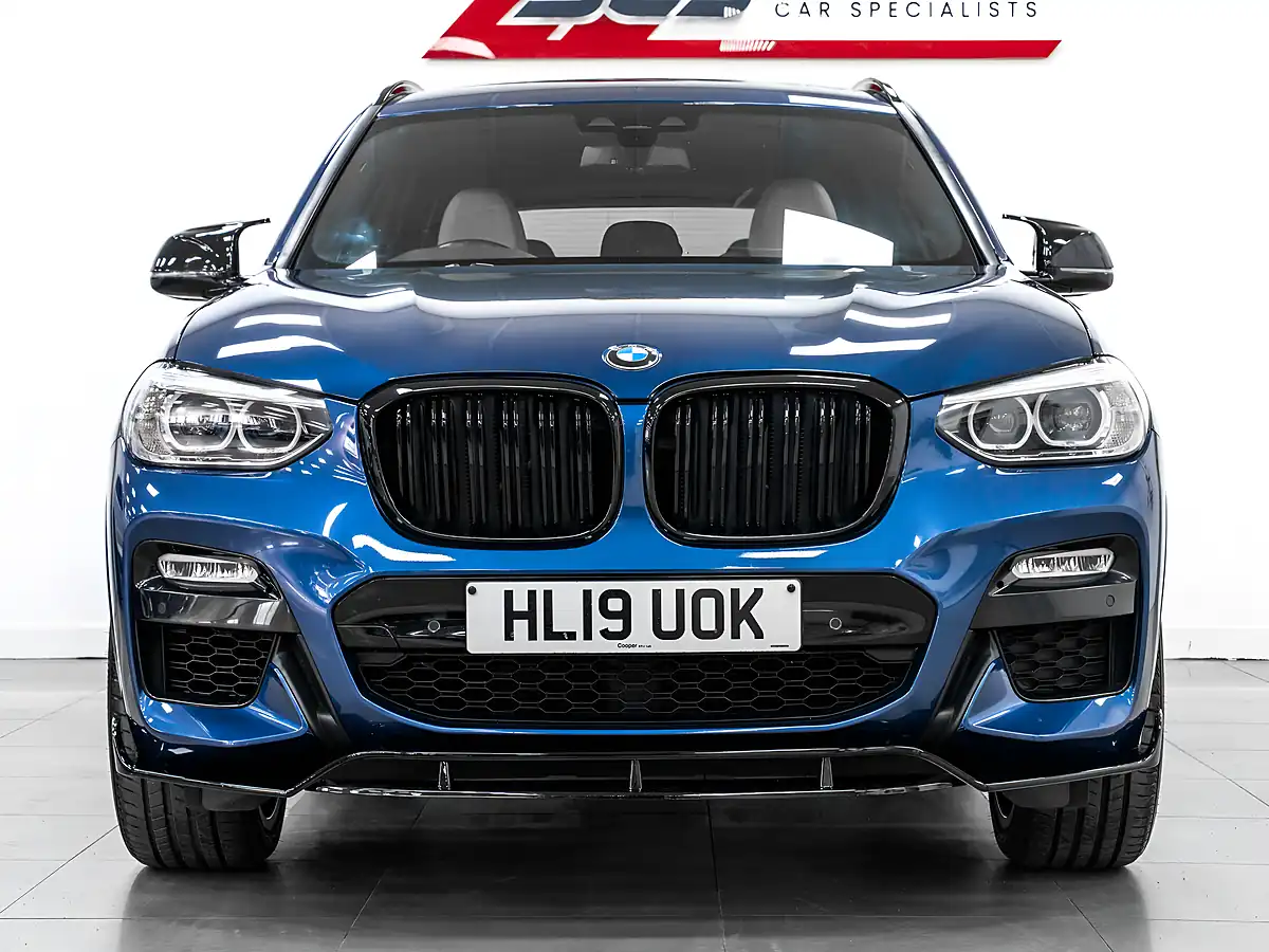Used 2019 BMW X3 M Sport Phytonic Blue - Interior and Exterior details 6