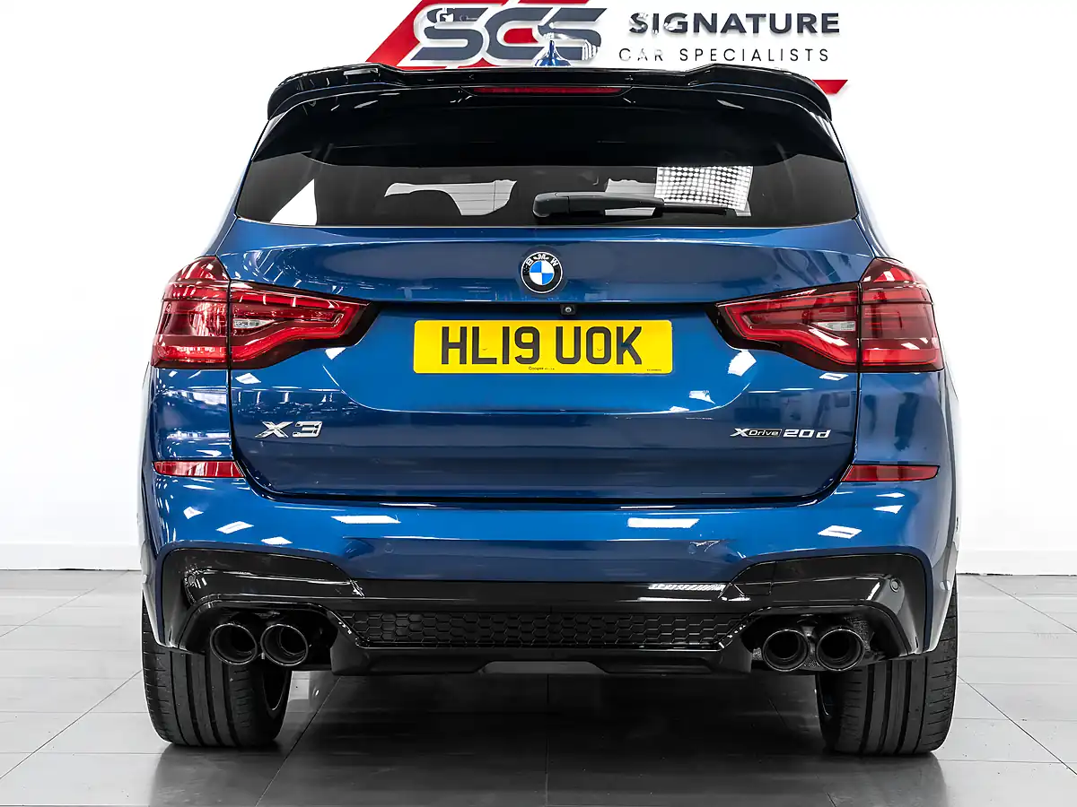 Used 2019 BMW X3 M Sport Phytonic Blue - Interior and Exterior details 7