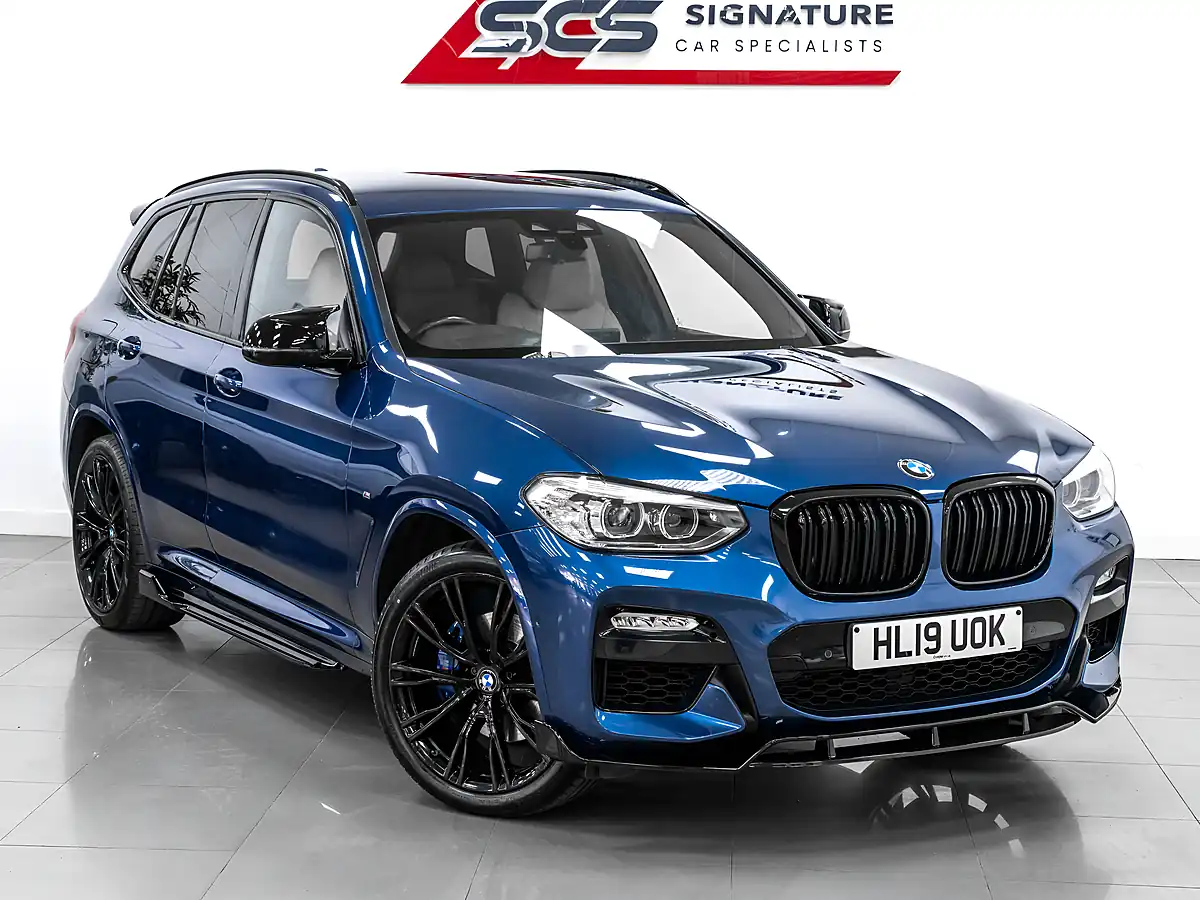 Used 2019 BMW X3 M Sport Phytonic Blue - Interior and Exterior details 8
