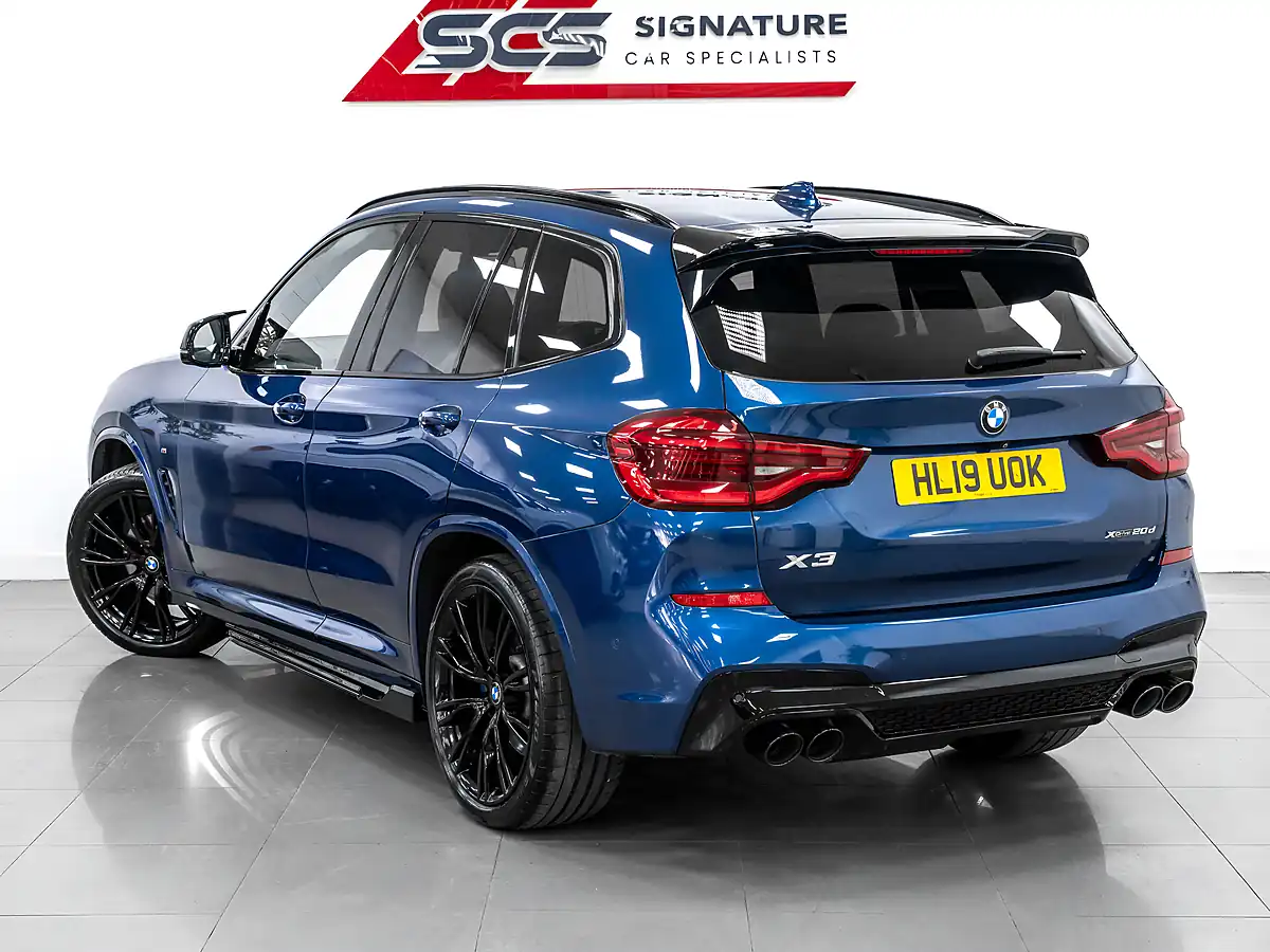 Used 2019 BMW X3 M Sport Phytonic Blue - Interior and Exterior details 9