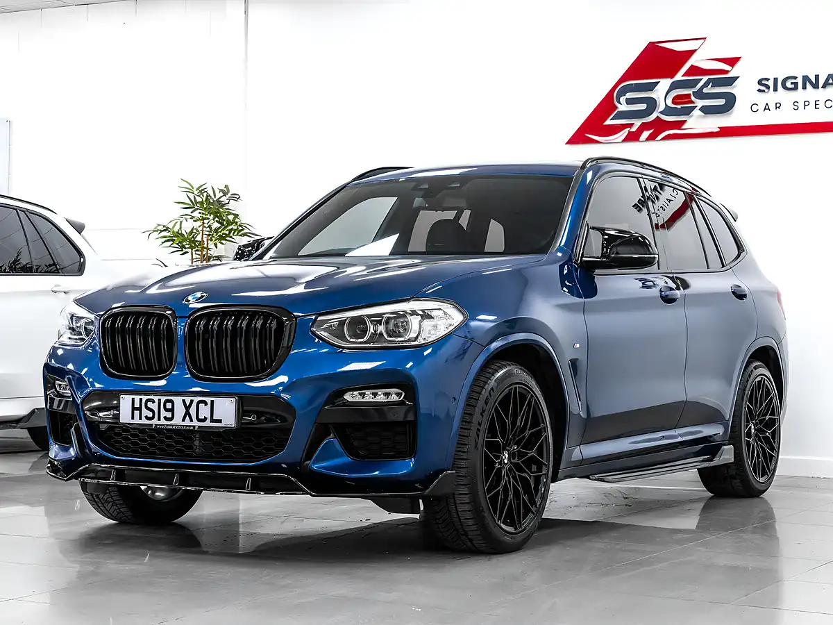 Used 2019 BMW X3 M Sport Phytonic Blue - Interior and Exterior details 2