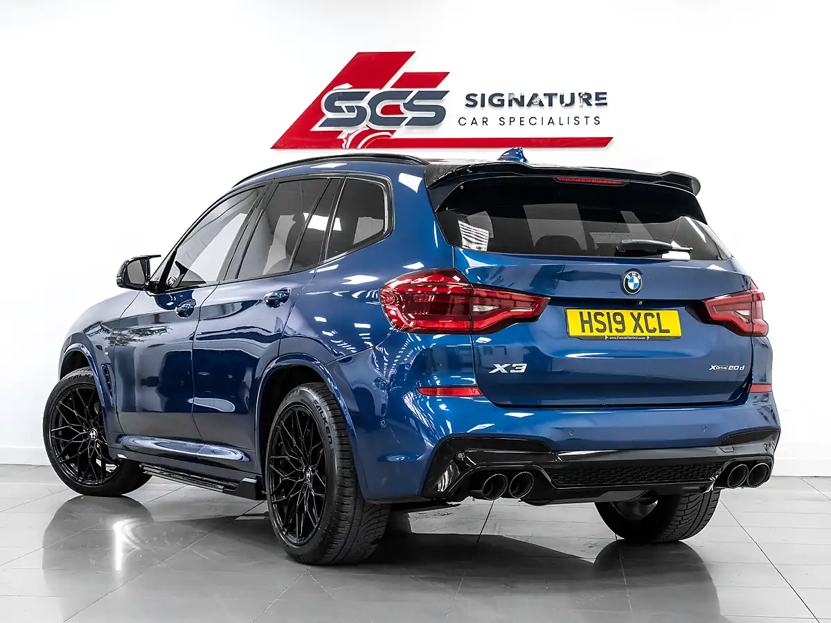 Used 2019 BMW X3 M Sport Phytonic Blue - Interior and Exterior details 4