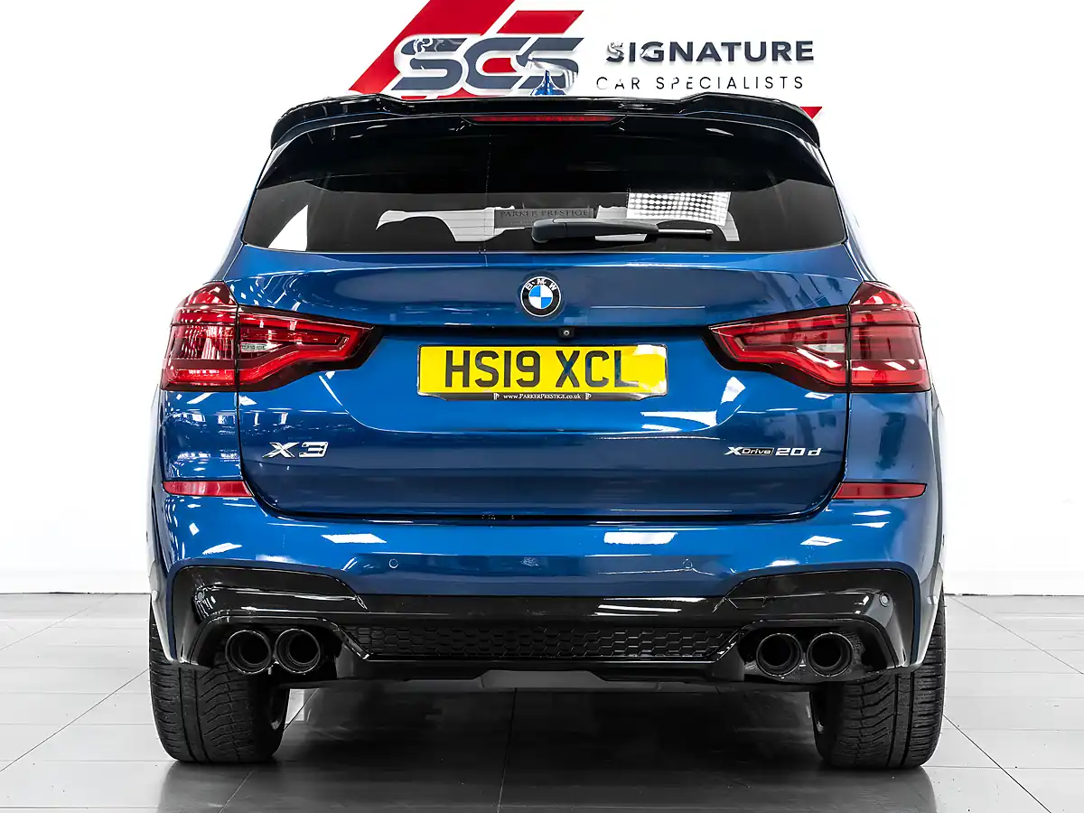 Used 2019 BMW X3 M Sport Phytonic Blue - Interior and Exterior details 7