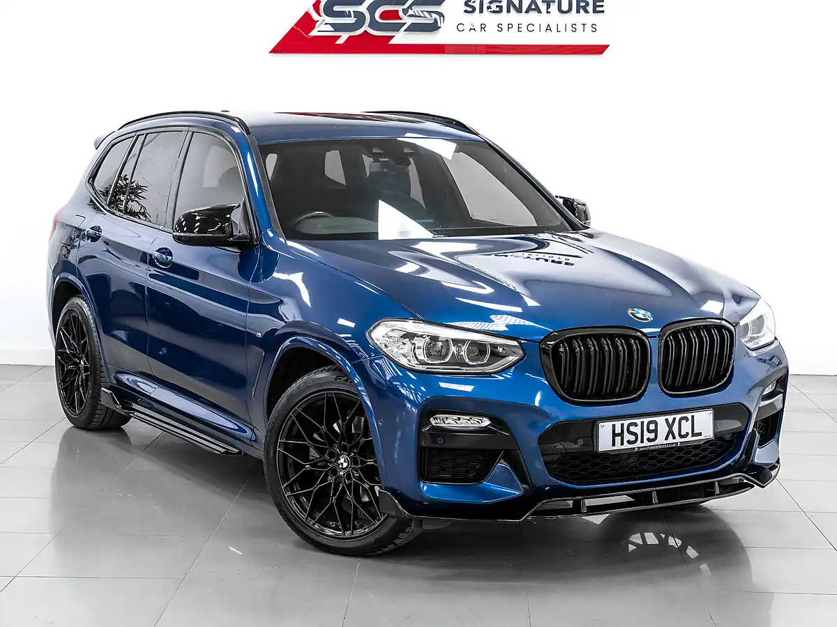 Used 2019 BMW X3 M Sport Phytonic Blue - Interior and Exterior details 8