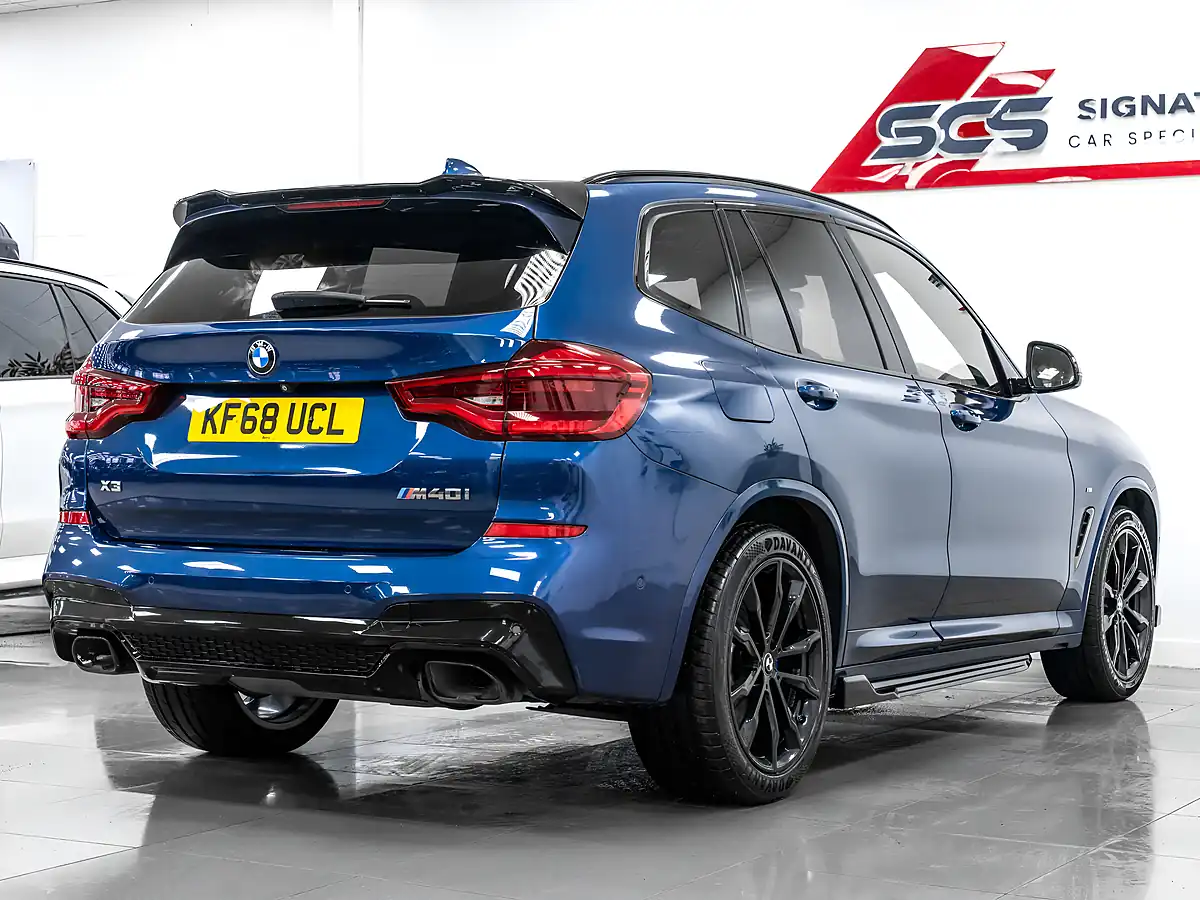 Used 2019 BMW X3 M-Sport Phytonic Blue - Interior and Exterior details 5