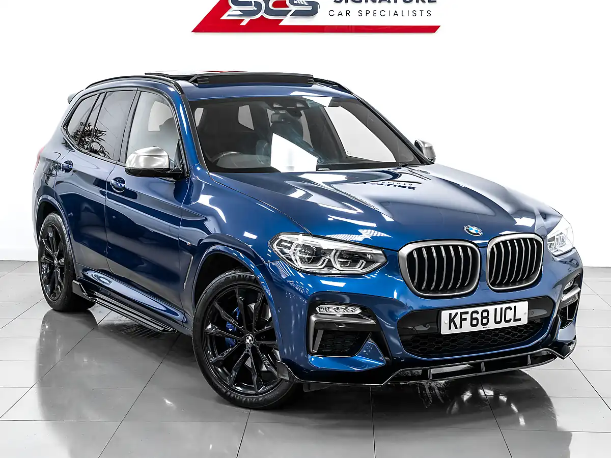 Used 2019 BMW X3 M-Sport Phytonic Blue - Interior and Exterior details 8