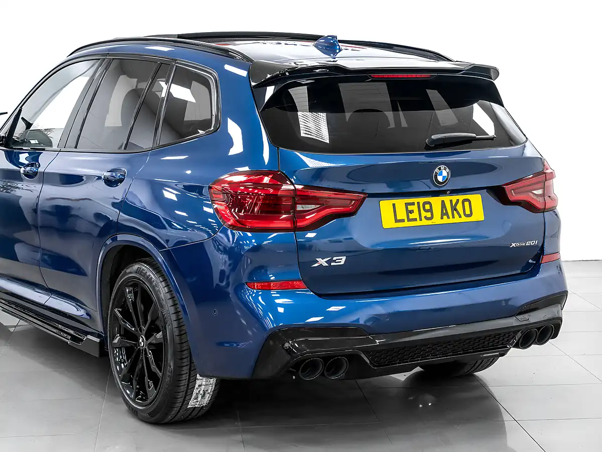 Used 2019 BMW X3 M Sport Phytonic Blue - Interior and Exterior details 10