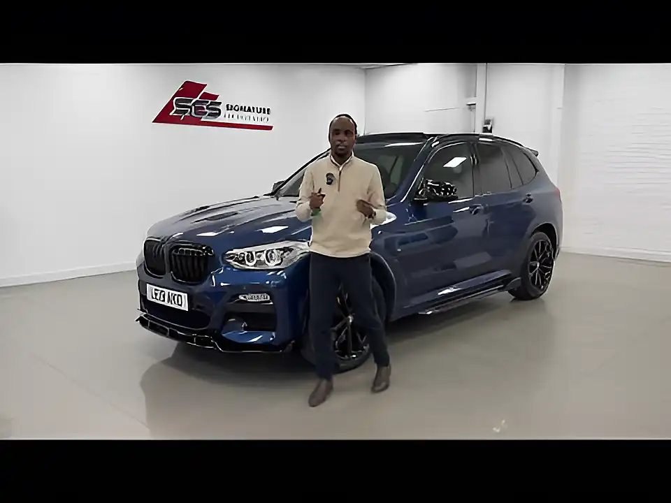 Used 2019 BMW X3 M Sport Phytonic Blue - Interior and Exterior details 20