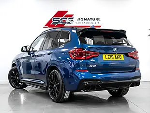 Used 2019 BMW X3 M Sport Phytonic Blue - Interior and Exterior details 5