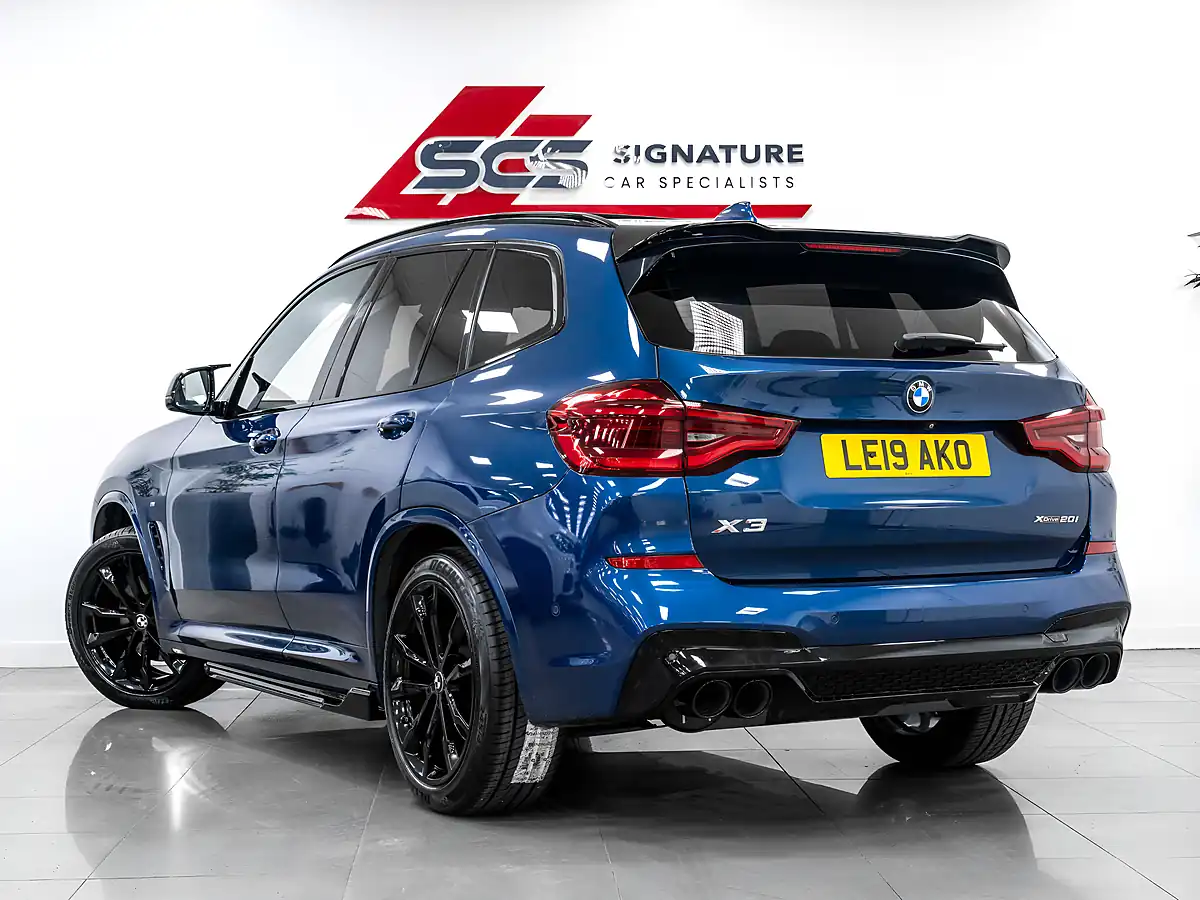 Used 2019 BMW X3 M Sport Phytonic Blue - Interior and Exterior details 5