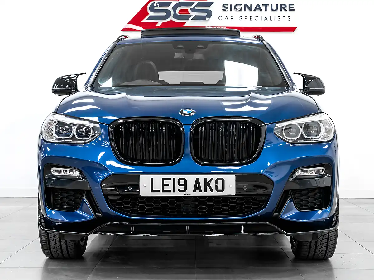 Used 2019 BMW X3 M Sport Phytonic Blue - Interior and Exterior details 6