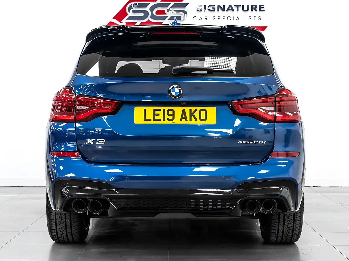Used 2019 BMW X3 M Sport Phytonic Blue - Interior and Exterior details 7
