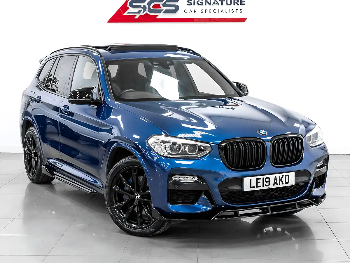 Used 2019 BMW X3 M Sport Phytonic Blue - Interior and Exterior details 8
