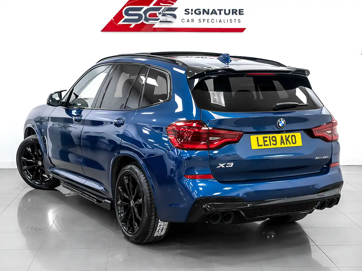 Used 2019 BMW X3 M Sport Phytonic Blue - Interior and Exterior details 9
