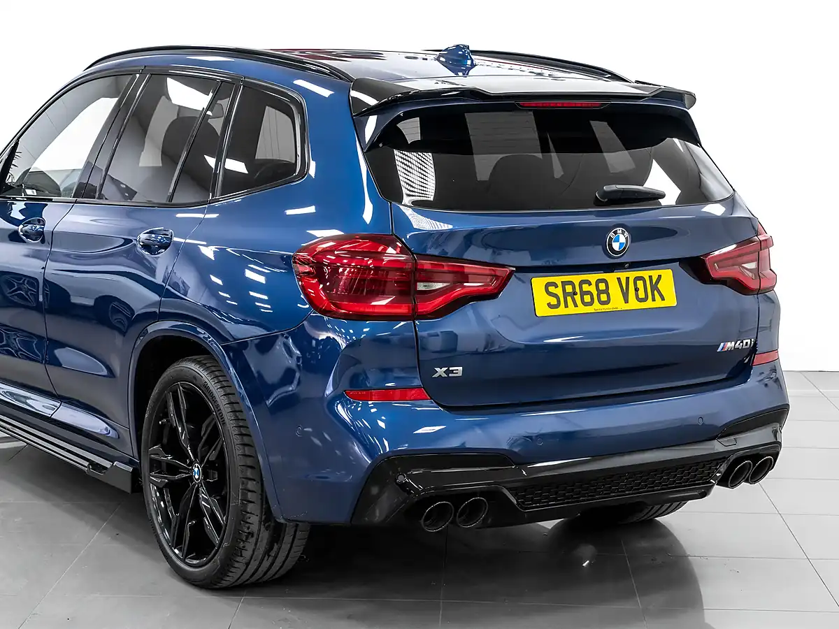 Used 2019 BMW X3 M Sport Phytonic Blue Metallic - Interior and Exterior details 11