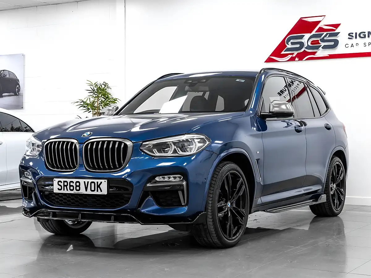 Used 2019 BMW X3 M Sport Phytonic Blue Metallic - Interior and Exterior details 2