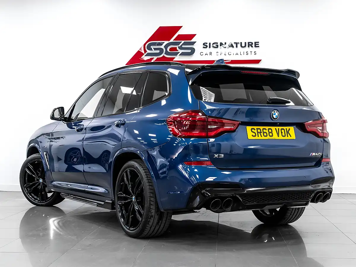 Used 2019 BMW X3 M Sport Phytonic Blue Metallic - Interior and Exterior details 4