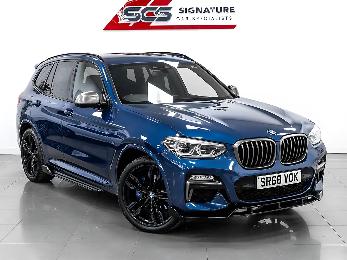 Used 2019 BMW X3 M Sport Phytonic Blue Metallic - Interior and Exterior details 8