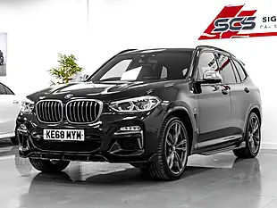 Used 2019 BMW X3 M-Sport Plus Sapphire Black - Interior and Exterior details 2