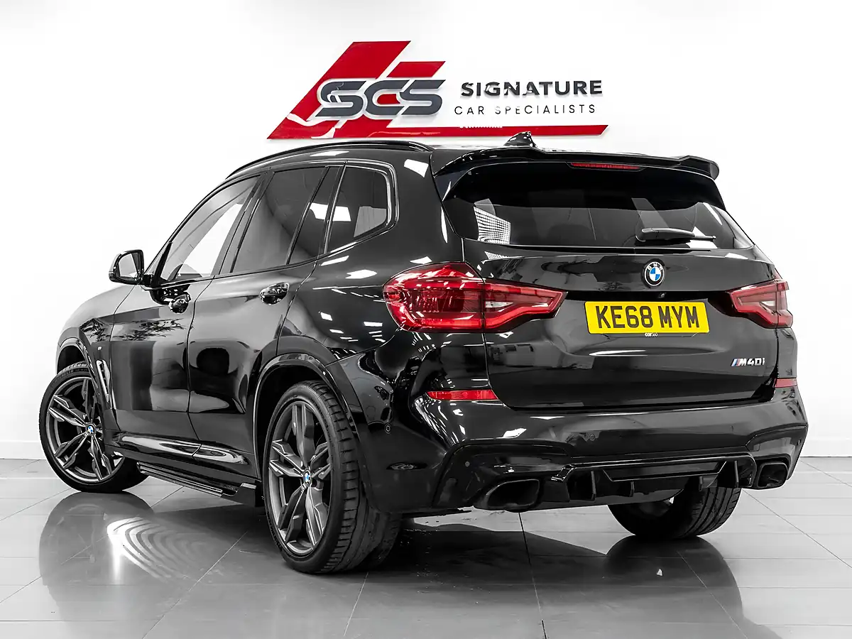 Used 2019 BMW X3 M-Sport Plus Sapphire Black - Interior and Exterior details 4