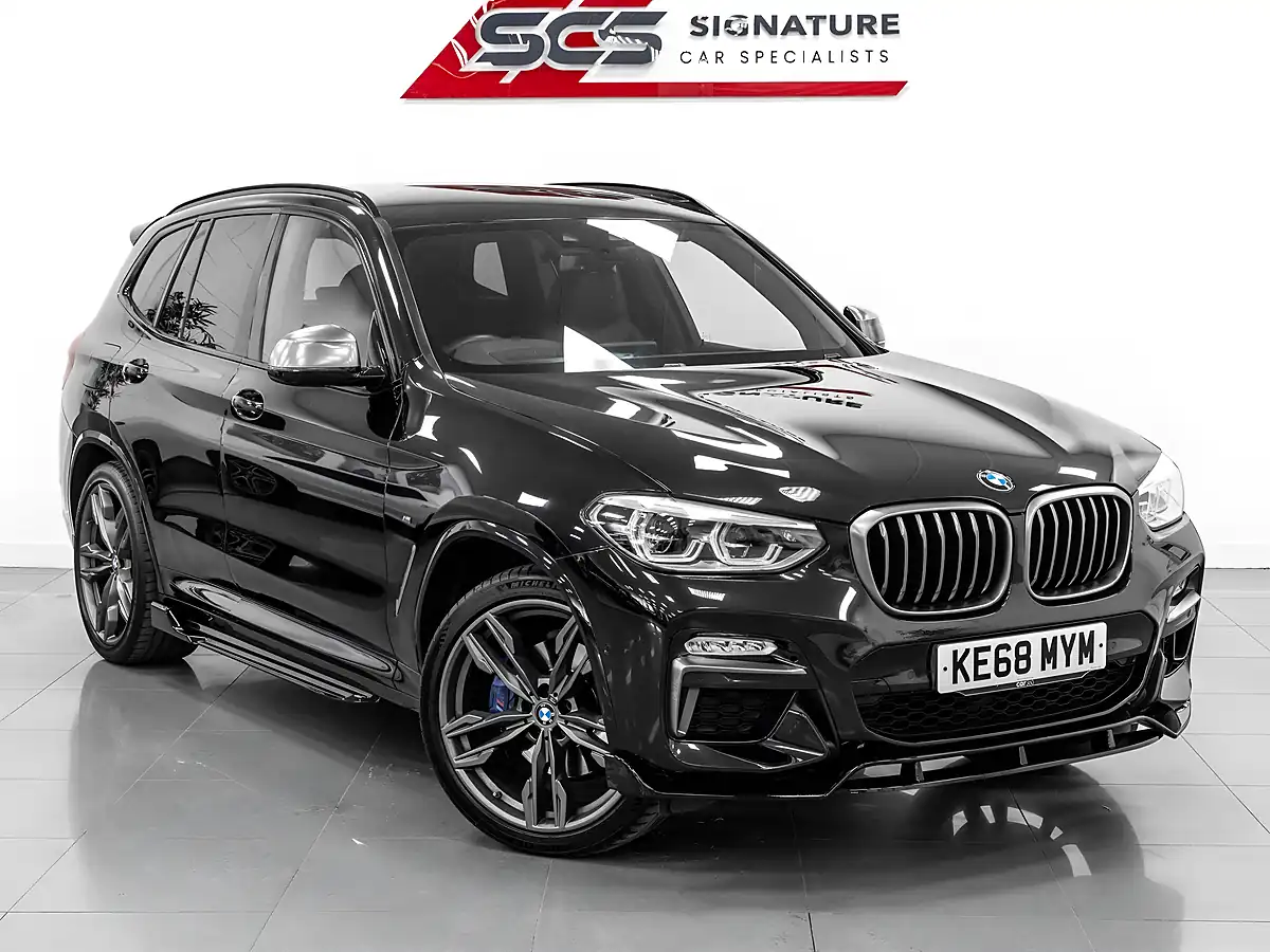 Used 2019 BMW X3 M-Sport Plus Sapphire Black - Interior and Exterior details 8