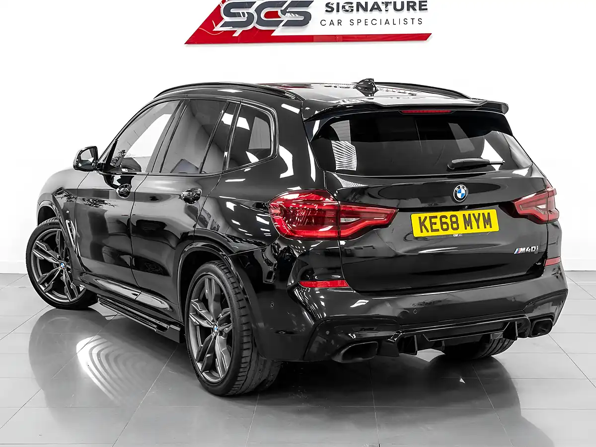 Used 2019 BMW X3 M-Sport Plus Sapphire Black - Interior and Exterior details 9