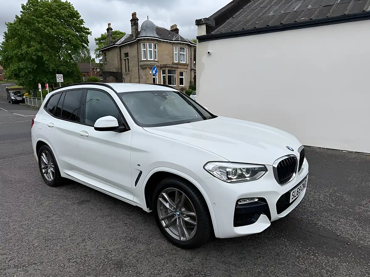 Used 2019 BMW X3 M Sport White - Interior and Exterior details 10